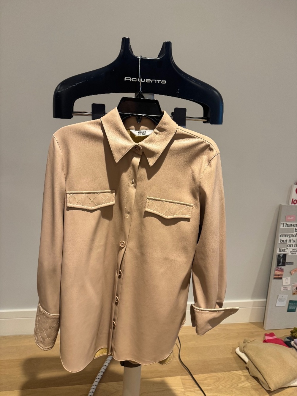 BB Dakota Faux Leather Top